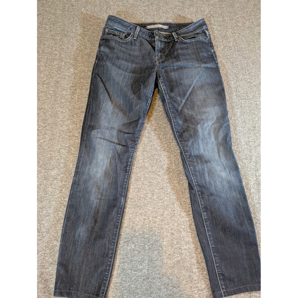Joes Jeans Womens‎ Sz 28 Blue Denim Chelsea Low Rise Skinny Cotton Blend Flex